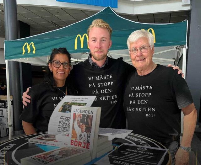 Starkt stöd för ALS-forskning när Brynäs IF engagerar sig.